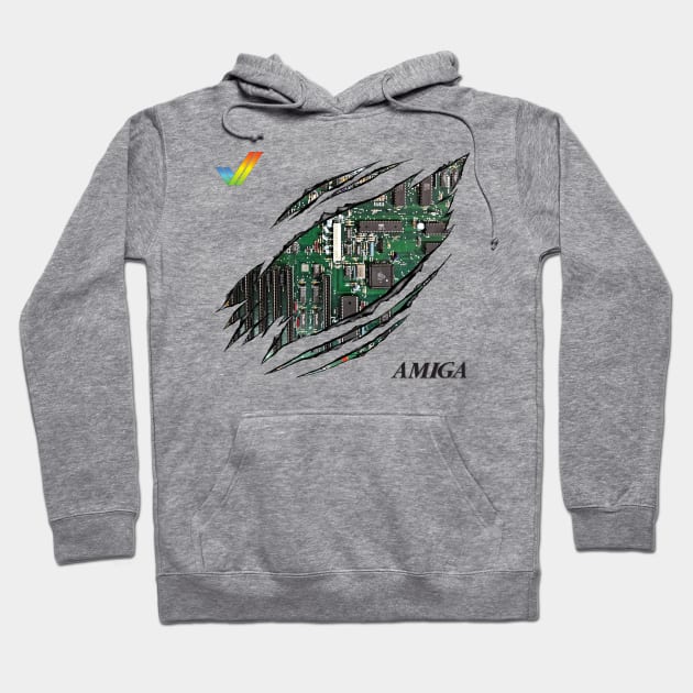 Amiga 34 years Hoodie by WkDesign